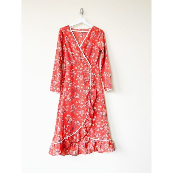 Free People Covent Garden Floral Midi Dress - Picture 7 of 10